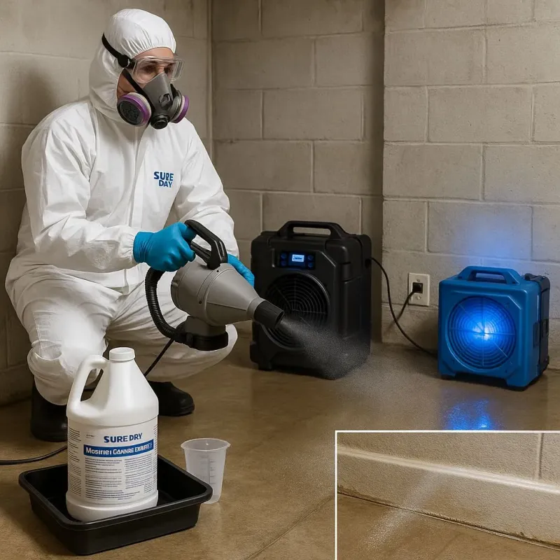 Sanitization and Odor Removal process in Parkville, PA