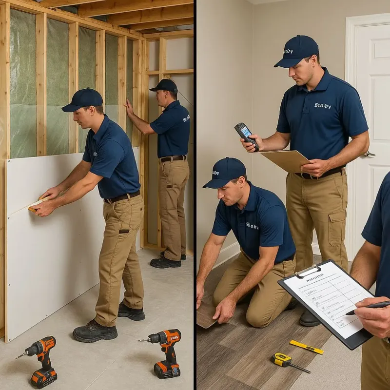 Repairs and Reconstruction process in Parkville, PA